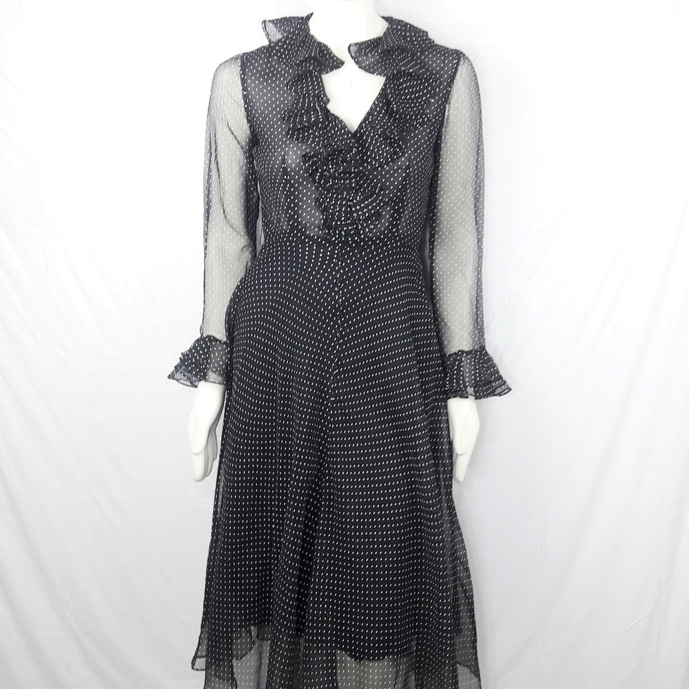 Vintage Rona New York Polka Dot Dress